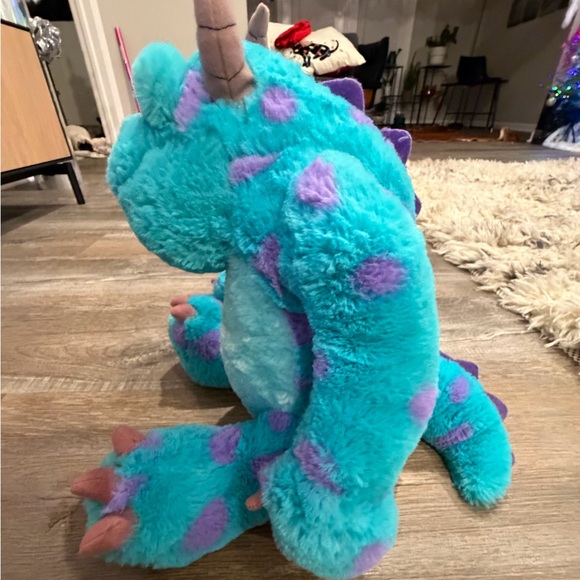 Disney Blue and Purple Stuffed Monster Toy - Picture 4 of 7